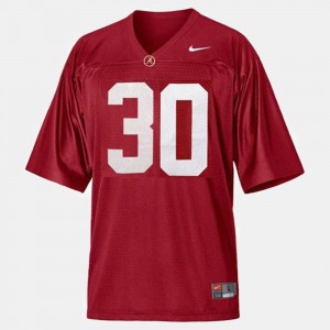 Alabama Crimson Tide Dont'a Hightower Jersey #30 Red College Football Youth