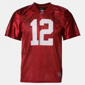 Alabama Crimson Tide Joe Namath Jersey #12 College Football Red Men