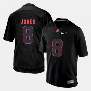 Alabama Crimson Tide Julio Jones Jersey For Men #8 Black College Football