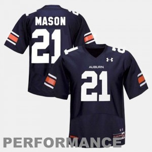 Auburn Tigers Tre Mason Jersey Blue #21 For Men College Football