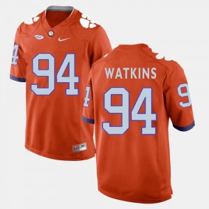 Clemson Tigers Carlos Watkins Jersey #94 For Men's College Football Orange