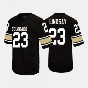 Colorado Buffaloes Phillip Lindsay Jersey Black College Football For Men's #23