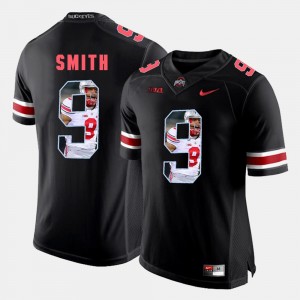 Ohio State Buckeyes Devin Smith Jersey For Men's #9 Black Pictorial Fashion