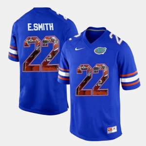 Florida Gators Emmitt Smith Jersey College Football #22 Royal Blue Men