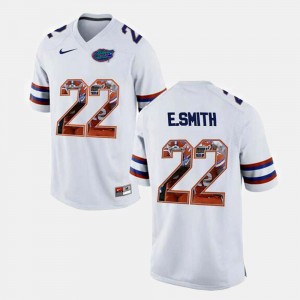 Florida Gators Emmitt Smith Jersey #22 White For Men's College Football