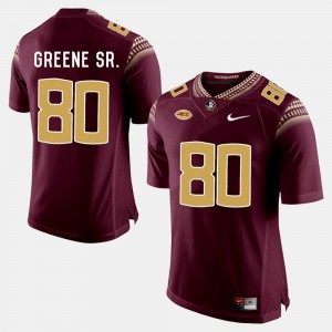 Florida State Seminoles Rashad Greene Sr. Jersey #80 Garnet For Men College Football