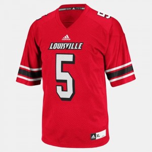 Louisville Cardinals Teddy Bridgewater Jersey College Football #5 Youth Red