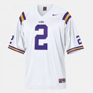 LSU Tigers Rueben Randle Jersey College Football White #2 For Kids