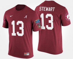 Alabama Crimson Tide ArDarius Stewart T-Shirt #13 Bowl Game Crimson Men Sugar Bowl