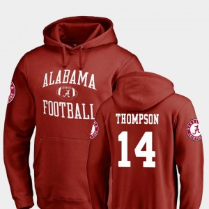 Alabama Crimson Tide Deionte Thompson Hoodie College Football For Men Neutral Zone Crimson #14