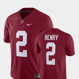 Alabama Crimson Tide Derrick Henry Jersey Alumni Football Game Men's Player Crimson #2