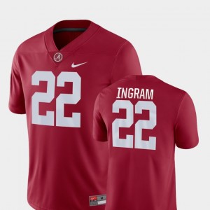 Alabama Crimson Tide Mark Ingram Jersey College Football #22 Crimson Men's Game