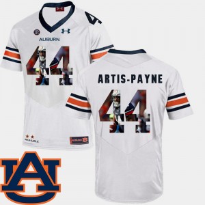Auburn Tigers Cameron Artis-Payne Jersey Football #44 Pictorial Fashion White For Men