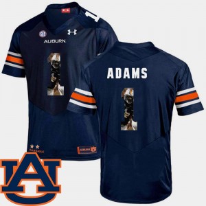 Auburn Tigers Montravius Adams Jersey For Men Pictorial Fashion Navy Football #1