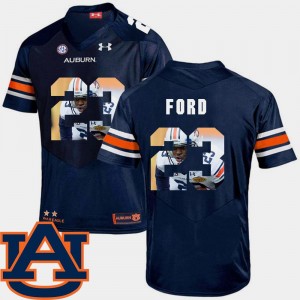 Auburn Tigers Rudy Ford Jersey Football #23 Men's Navy Pictorial Fashion