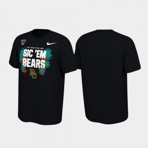 Baylor Bears T-Shirt For Men's Verbiage Black 2020 Sugar Bowl Bound