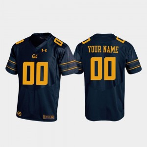 California Golden Bears Custom Jersey Replica Navy Football #00 For Men's