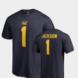 California Golden Bears DeSean Jackson T-Shirt Men's Navy College Legends #1 Name & Number