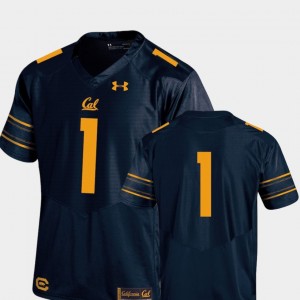 California Golden Bears Jersey For Men Navy College Football #1 Performance Premier