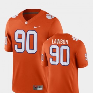 Clemson Tigers Shaq Lawson Jersey For Men Game #90 Orange College Football