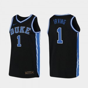 Duke Blue Devils Kyrie Irving Jersey Replica For Men's 2019-20 College Basketball Black #1