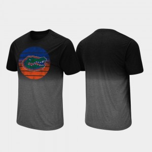 Florida Gators T-Shirt Fancy Walking Black Dip Dye Men