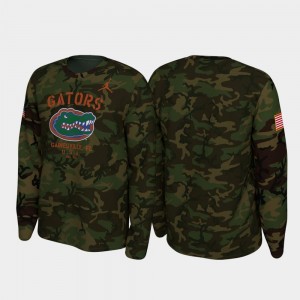 Florida Gators T-Shirt 2019 Veterans Day For Men's Camo Legend Long Sleeve