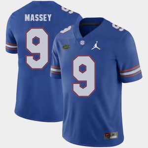 Florida Gators Dre Massey Jersey For Men Jordan Brand Replica 2018 Game Royal #9