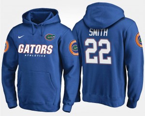Florida Gators Emmitt Smith Hoodie #22 For Men's Blue