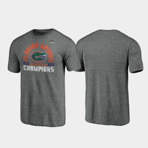 Florida Gators T-Shirt Offensive Tri-Blend Gray For Men 2019 Orange Bowl Champions