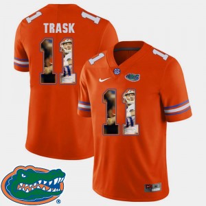 Florida Gators Kyle Trask Jersey Orange Football Pictorial Fashion #11 Mens