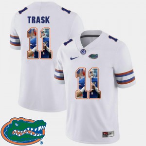 Florida Gators Kyle Trask Jersey #11 Football White For Men's Pictorial Fashion
