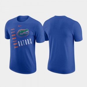 Florida Gators T-Shirt Just Do It Royal Performance Cotton Men