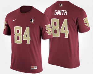 Florida State Seminoles Rodney Smith T-Shirt #84 Garnet Men's