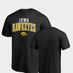 Iowa Hawkeyes T-Shirt Black For Men's Square Up