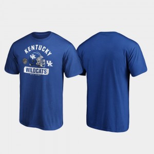 Kentucky Wildcats T-Shirt Royal Spike Mens 2019 Belk Bowl Bound
