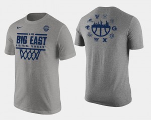March Madness T-Shirt Men 2018 Big East All Team Basketball Conference Tournament Heather Gray
