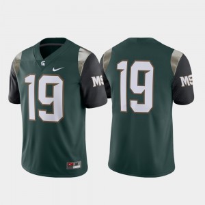 Michigan State Spartans Jersey Mens Limited #19 Green