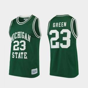 Michigan State Spartans Draymond Green Jersey Mens #23 Alumni Limited College Basketball Green