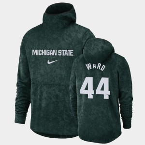 Michigan State Spartans Nick Ward Hoodie Basketball Spotlight Pullover Team Logo #44 Green For Men