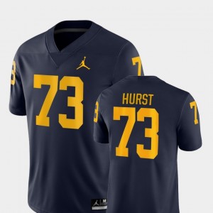 Michigan Wolverines Maurice Hurst Jersey #73 Game Navy College Football For Men