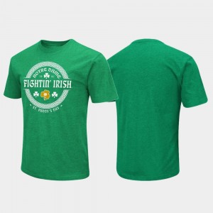 Notre Dame Fighting Irish T-Shirt Mens St. Patrick's Day Colosseum Lucky Kelly Green
