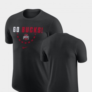Ohio State Buckeyes T-Shirt Mens Basketball Team Black
