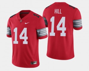 Ohio State Buckeyes K.J. Hill Jersey 2018 Spring Game Limited #14 Mens Scarlet