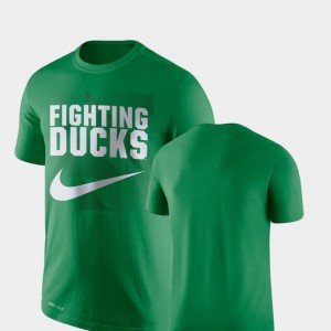 Oregon Ducks T-Shirt Green Performance Men Legend Franchise