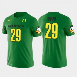 Oregon Ducks LeGarrette Blount T-Shirt Mens Future Stars #29 Detroit Lions Football Green