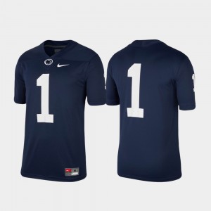 Penn State Nittany Lions Jersey Game Mens #1 Navy