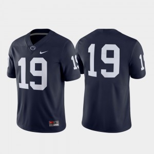 Penn State Nittany Lions Jersey Football #19 Men Game Navy