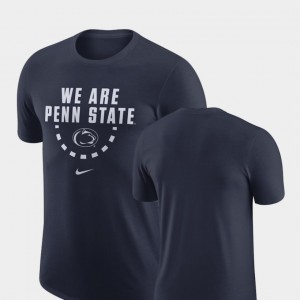 Penn State Nittany Lions T-Shirt Basketball Team Navy Mens