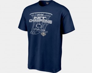 Penn State Nittany Lions T-Shirt Champions For Men's Navy 2018 NIT